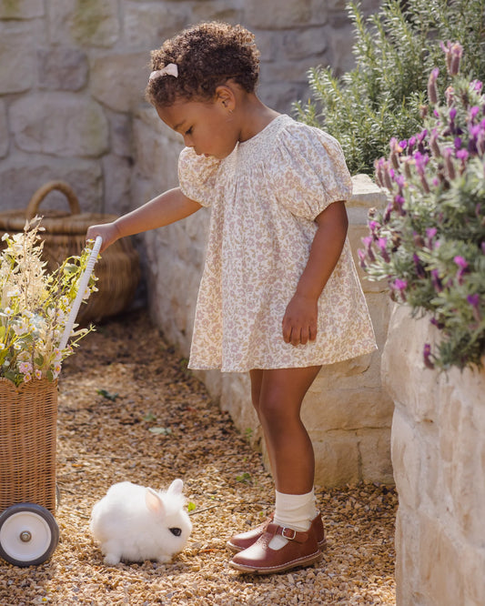 Quincy Mae Natural Dahlia | Carina Dress