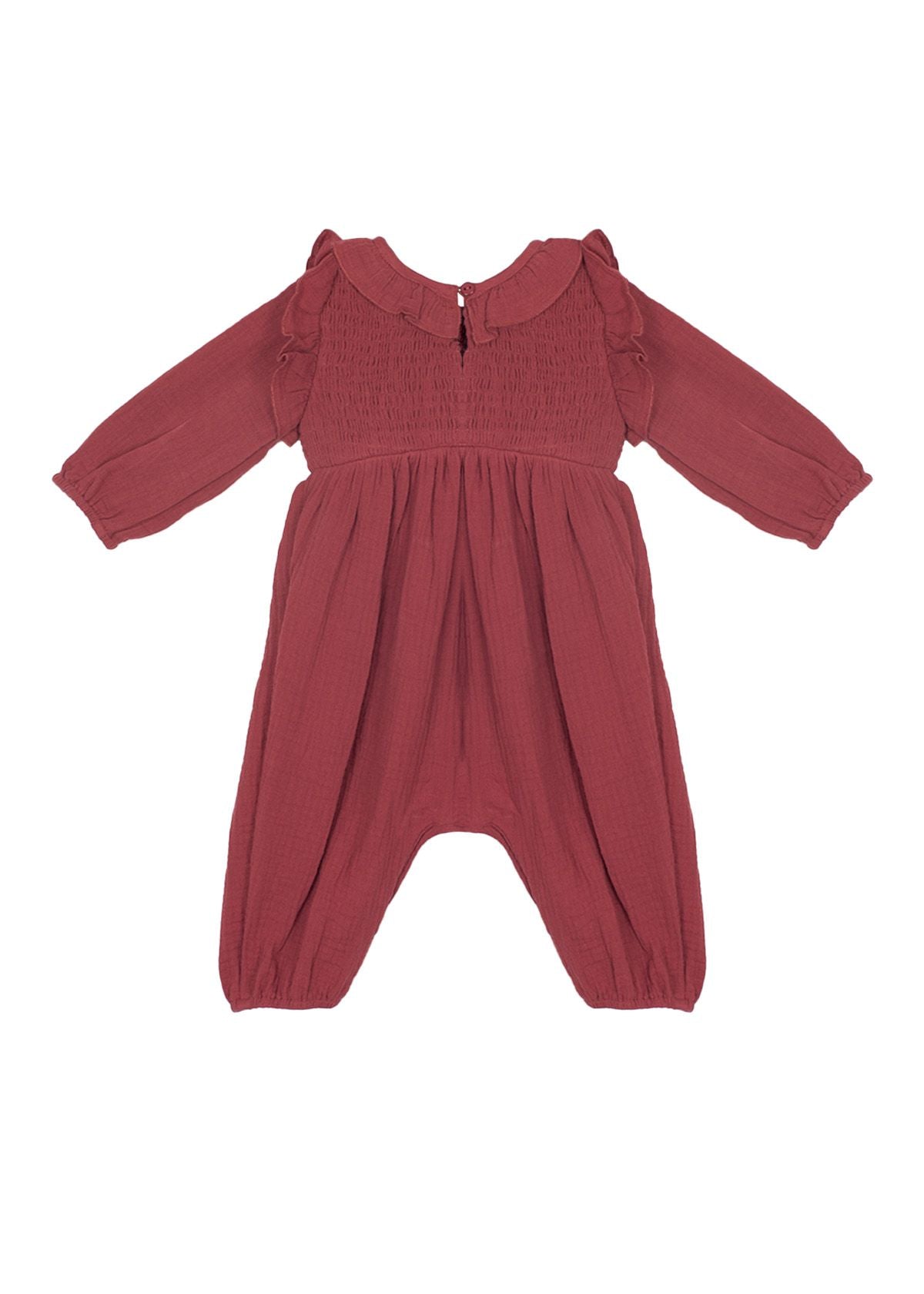 Mabel + Honey Red | Autumn Romper