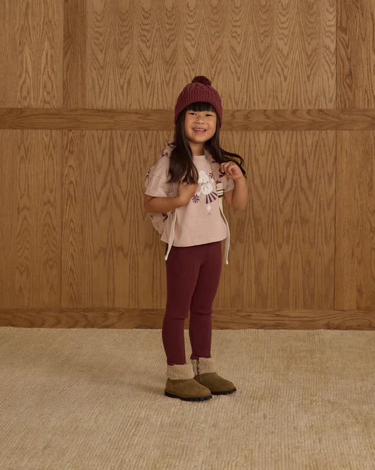 Rylee + Cru Burgundy | Legging