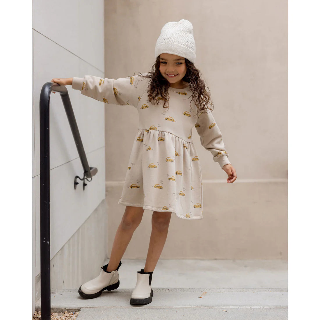 Rylee + Cru Stone Taxi | Raglan Dress