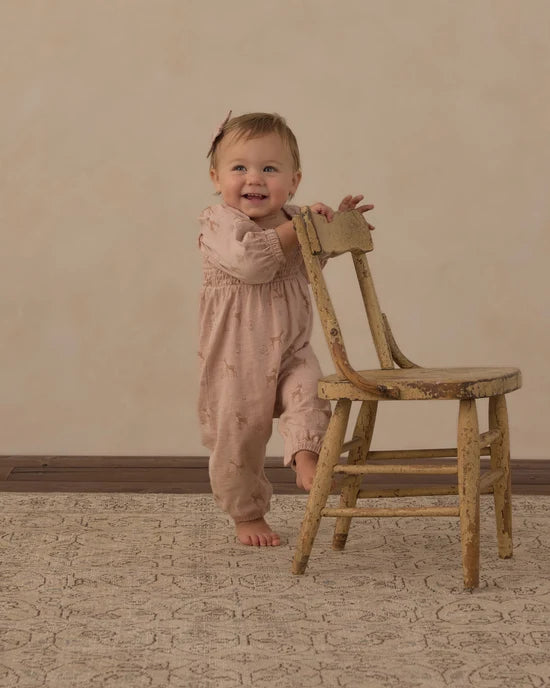 Rylee + Cru Blush Fawns | Sage Jumpsuit