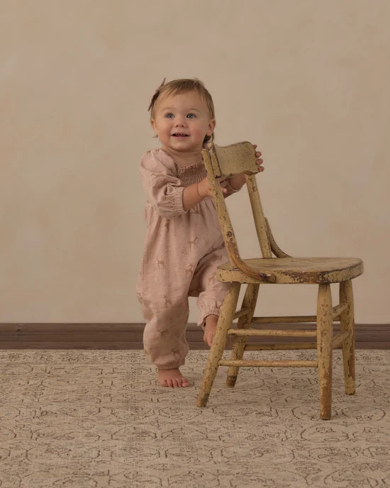 Rylee + Cru Blush Fawns | Sage Jumpsuit