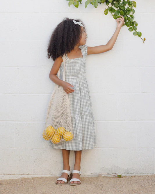 Rylee + Cru Eucalyptus Gingham | Josie Dress