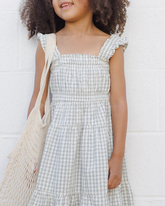 Rylee + Cru Eucalyptus Gingham | Josie Dress