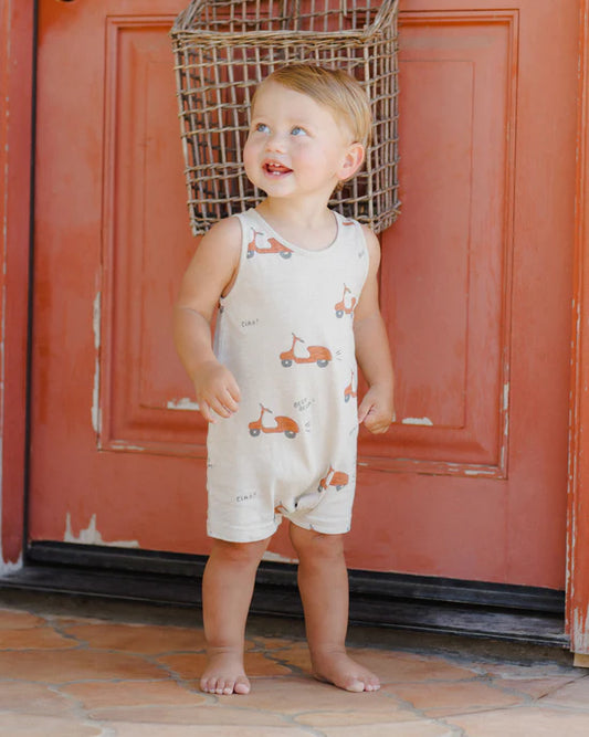 Rylee + Cru Stone Moped | Sleeveless One-Piece