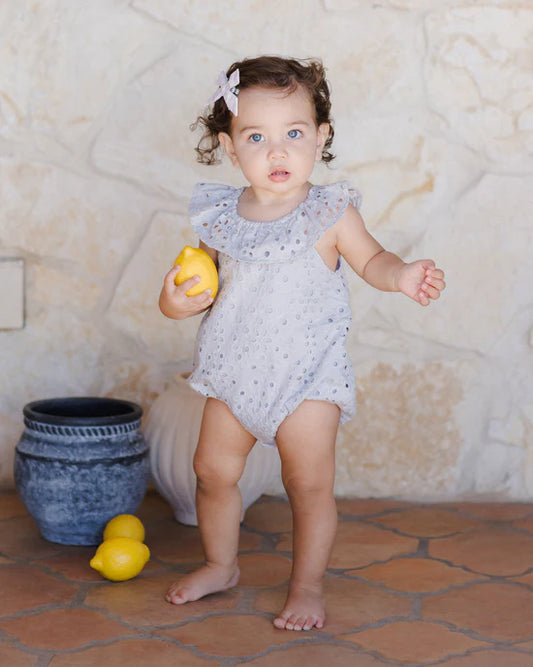 Rylee + Cru Light Blue | Myla Romper