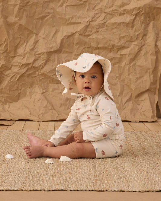 Rylee + Cru Natural Aquatic | Rash Guard Set