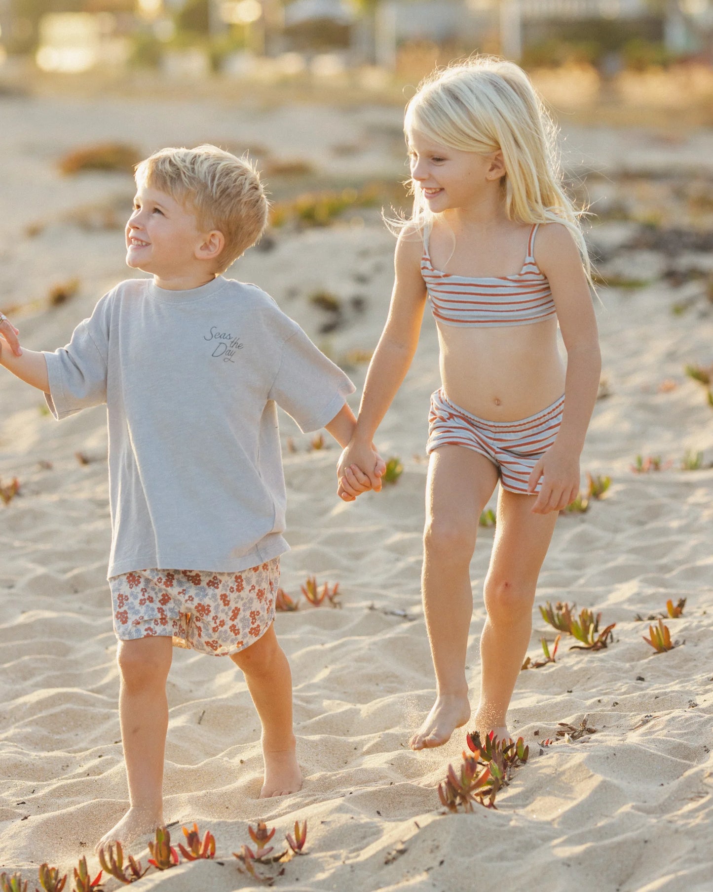 Rylee + Cru Light Blue Seas the Day | Relaxed Tee