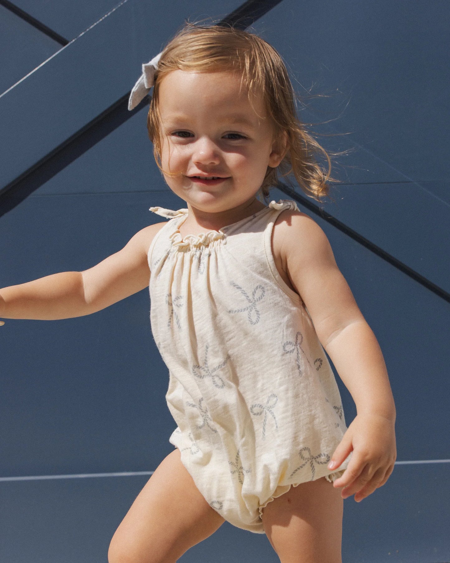 Rylee + Cru Natural Sailor Bows | Shoulder Tie Bubble