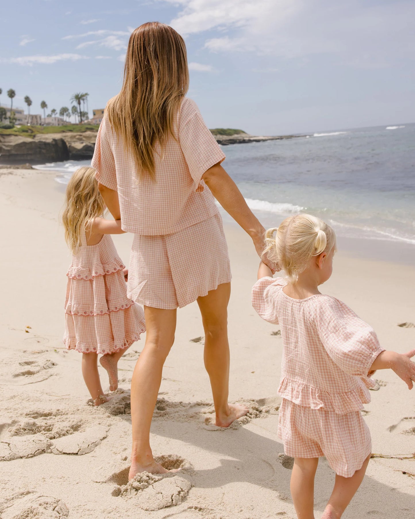 Rylee + Cru x Lindsay Arnold Petal Gingham | Juniper Set