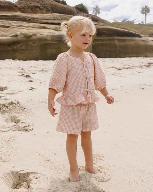 Rylee + Cru x Lindsay Arnold Petal Gingham | Juniper Set