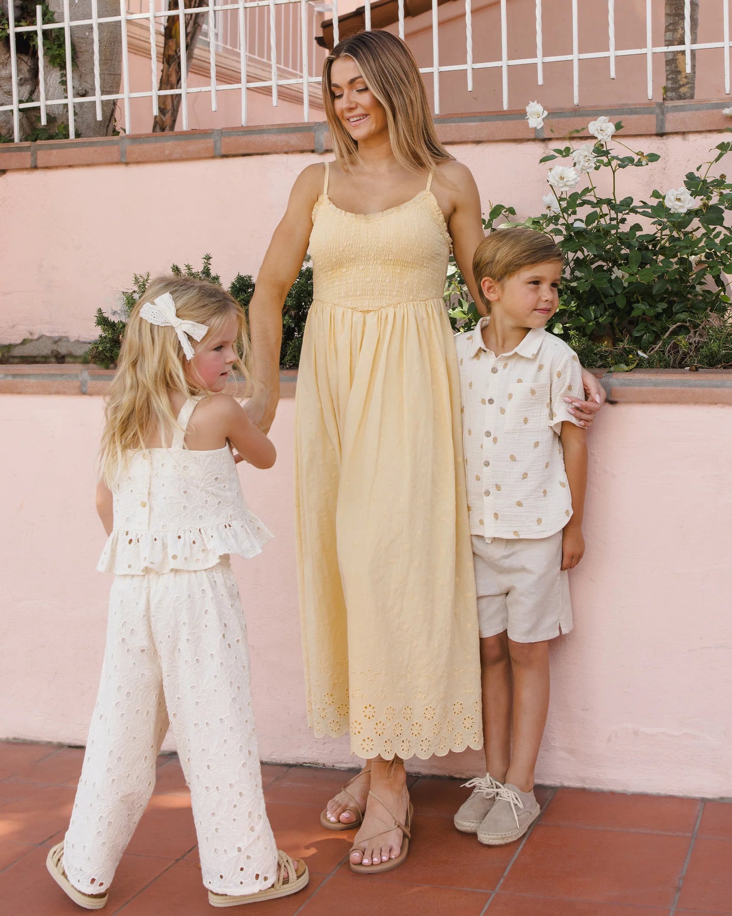 Rylee + Cru x Lindsay Arnold Natural Heathered Cocoa | Perry Short