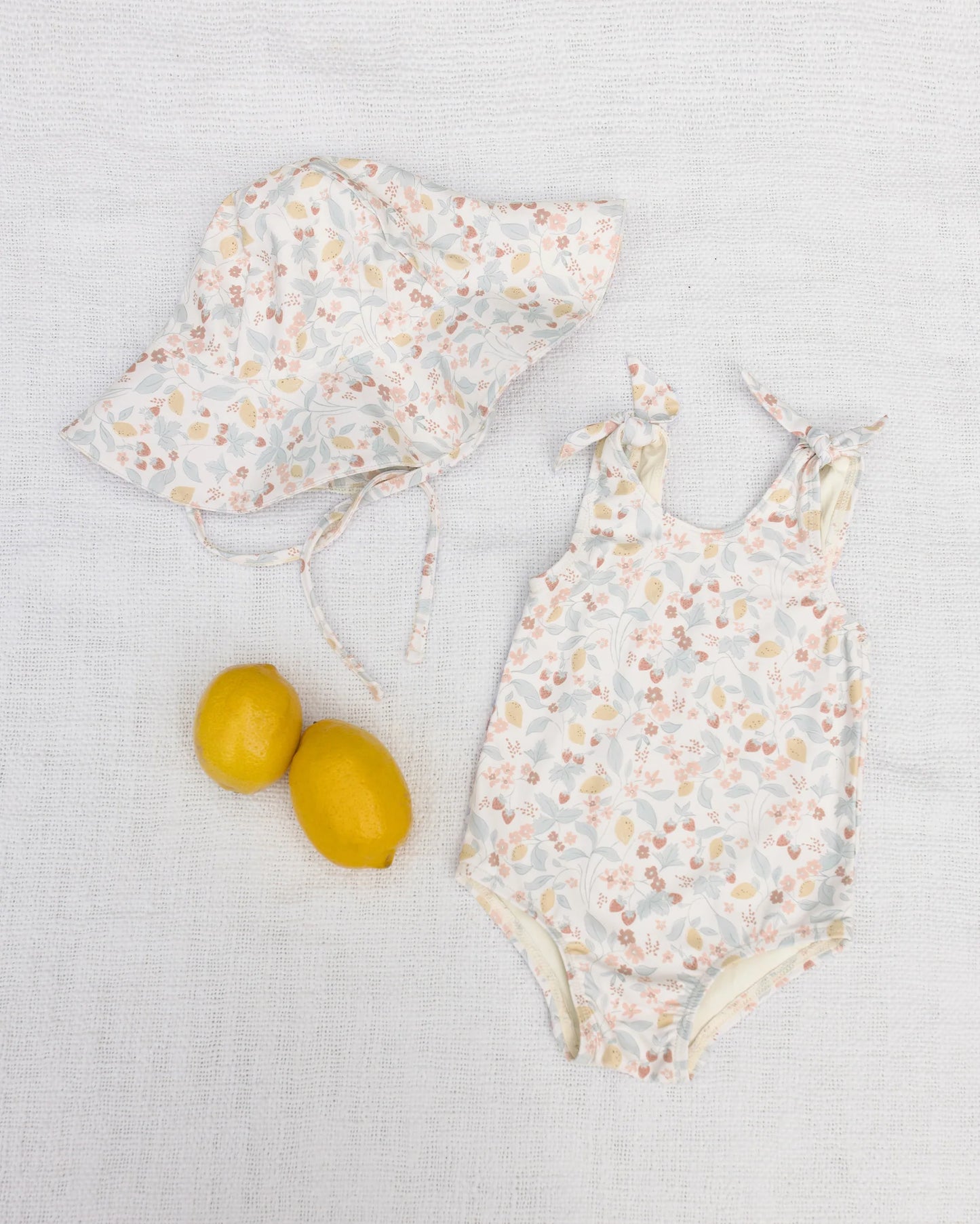 Rylee + Cru x Lindsay Arnold Ivory Summer Garden | Millie One-Piece
