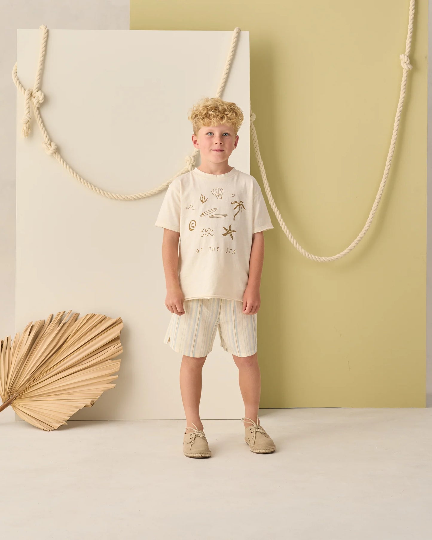 Rylee + Cru Natural Sea Stripe | Perry Short