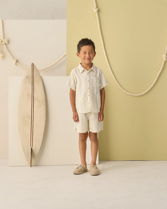 Rylee + Cru Natural Sea Stripe | Perry Short