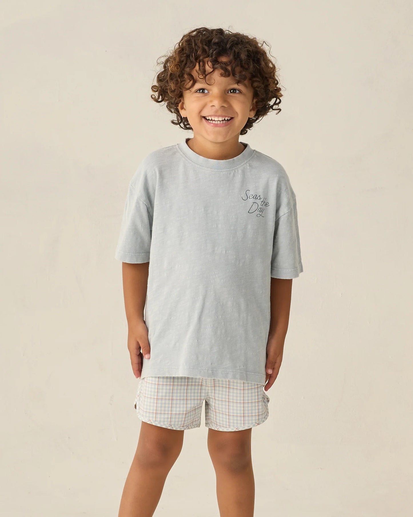 Rylee + Cru Light Blue Seas the Day | Relaxed Tee