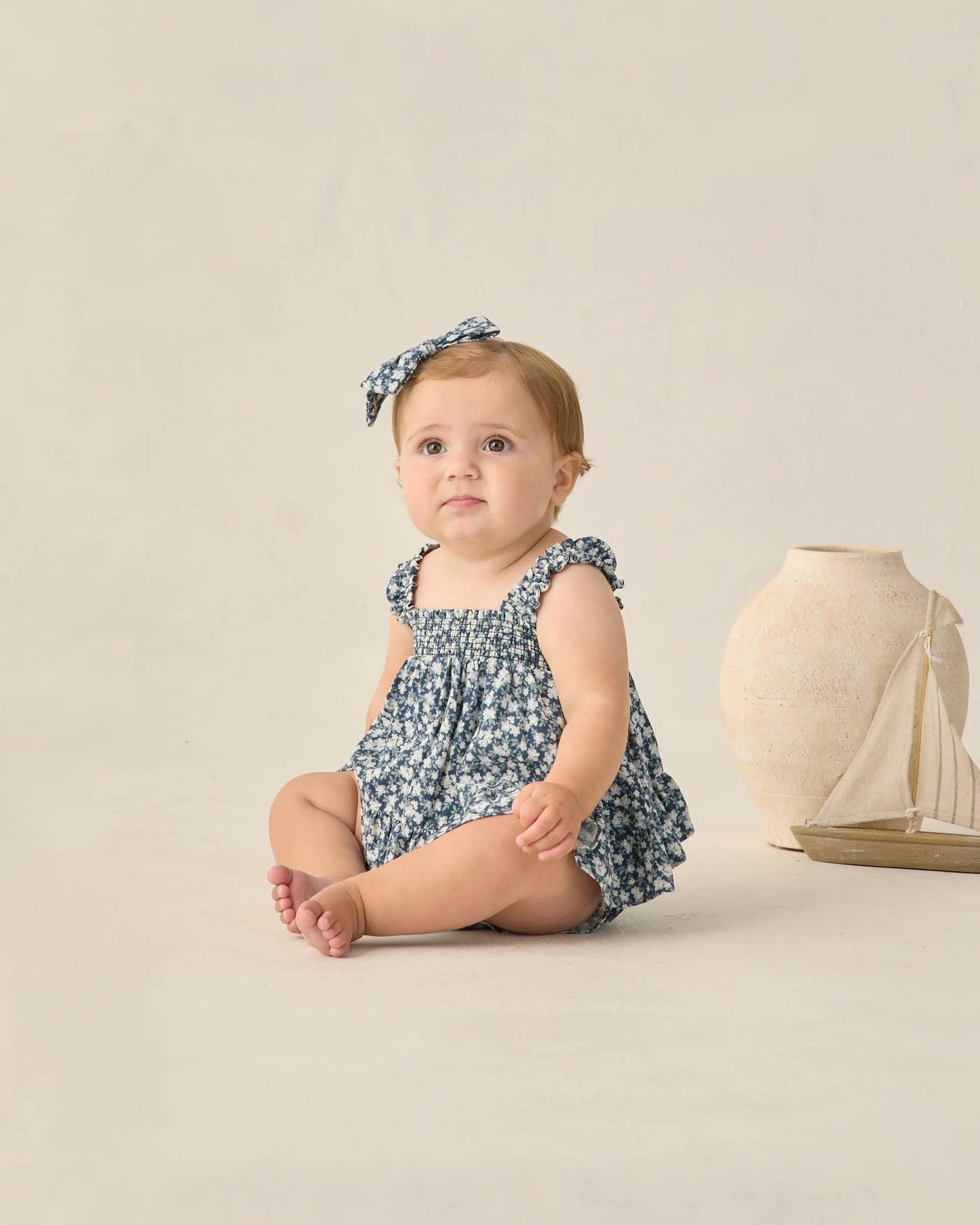Rylee + Cru Navy Floral | Lala Set