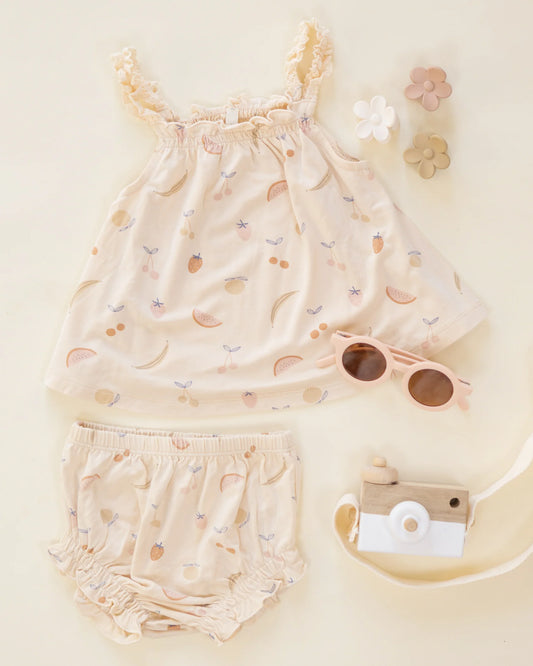 Rylee + Cru Shell Fruit | Swing Top + Bloomer Set
