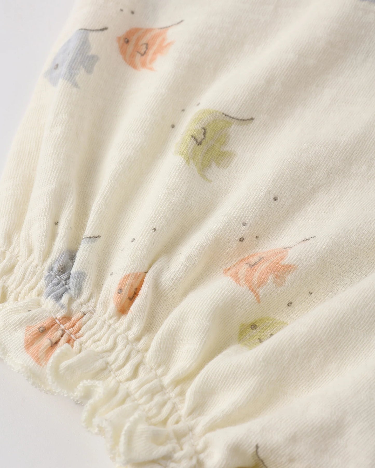 Rylee + Cru Ivory Angel Fish | Babydoll Dress
