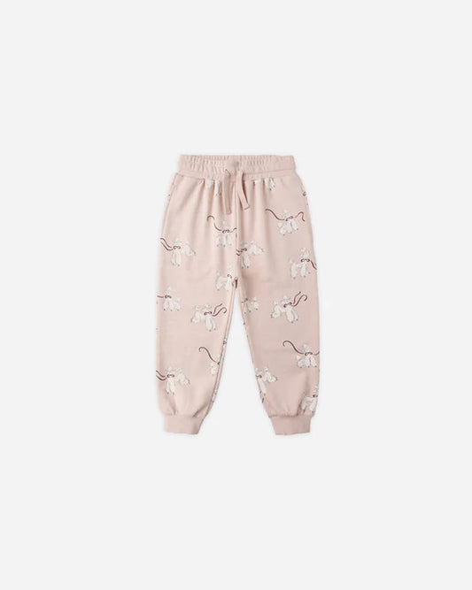 Rylee + Cru Blush Poodles | Jogger Sweatpant