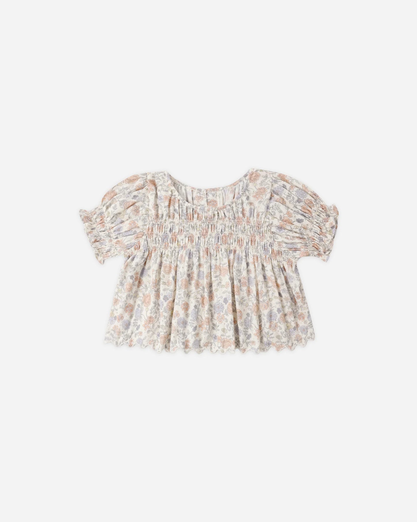 Rylee + Cru Ivory Bloom | Colette Top