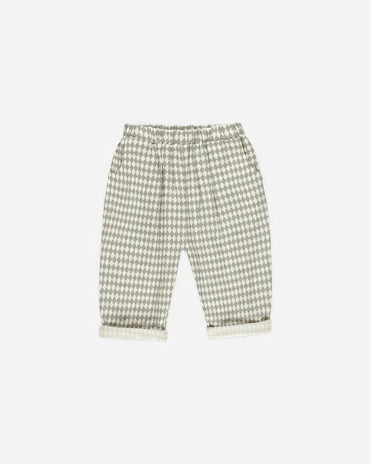 Rylee + Cru Green Diamond | Palmer Pant