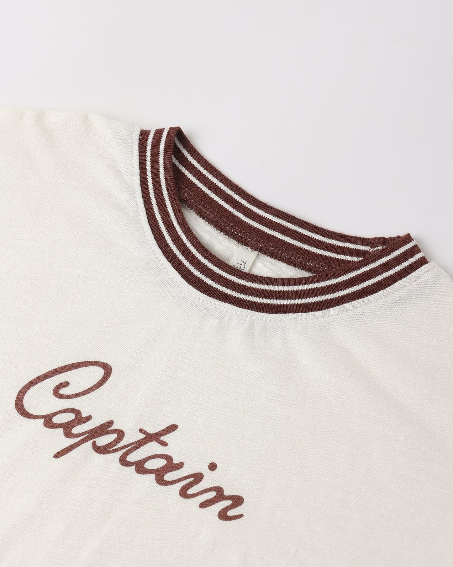 Rylee + Cru Ivory Captain | Ringer Tee