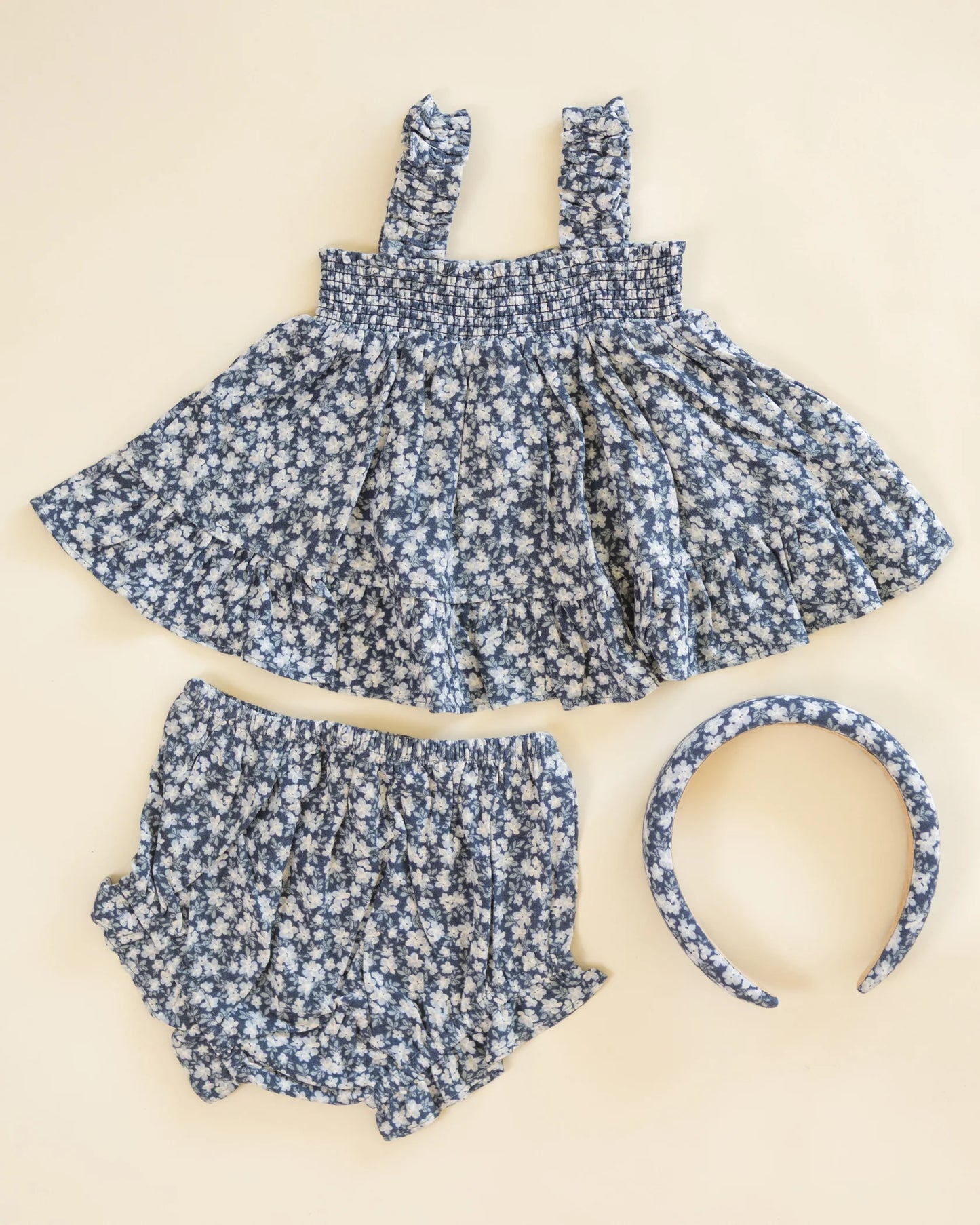 Rylee + Cru Navy Floral | Lala Set