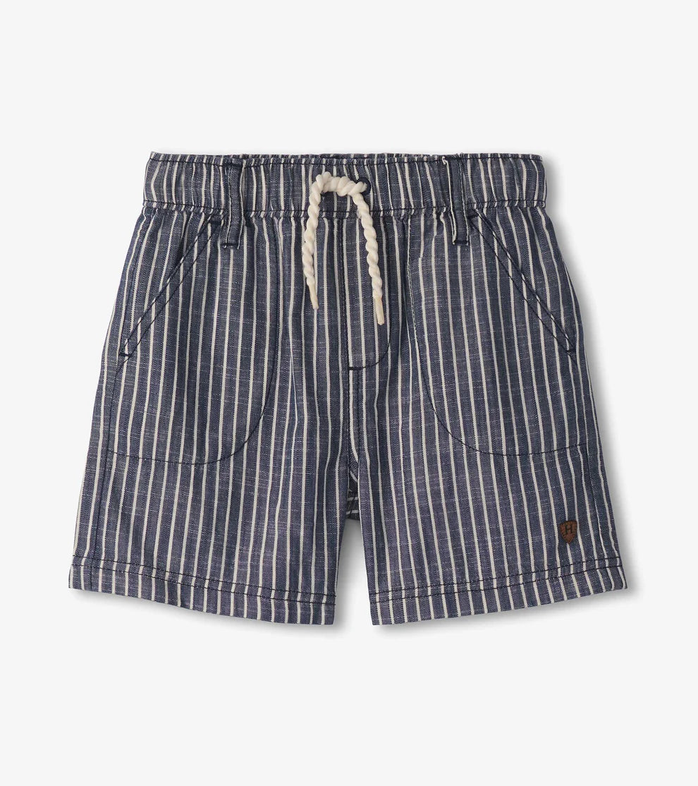 Hatley Blue Stripes | Woven Shorts