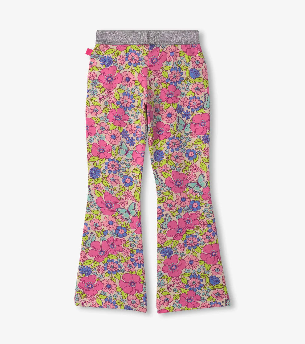 Hatley Groovy Flowers | Stretch Bell Bottoms