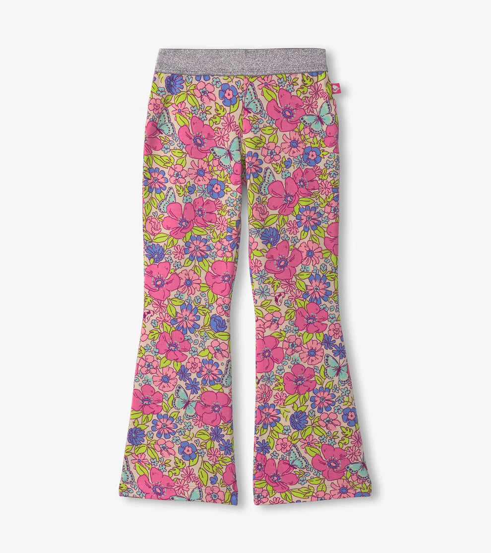 Hatley Groovy Flowers | Stretch Bell Bottoms