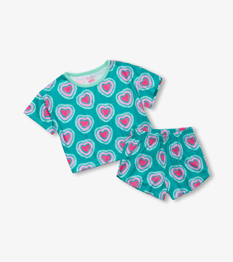 Hatley Glowing Hearts | Short Sleep Set