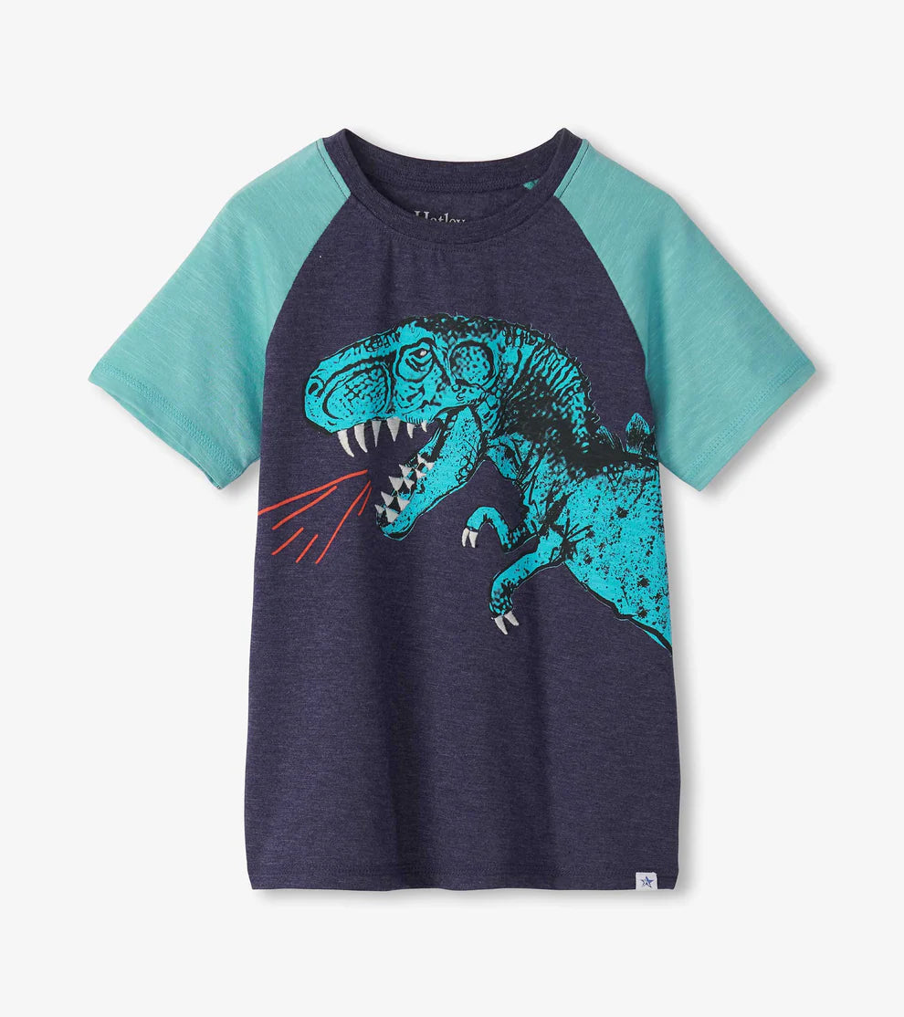 Hatley T-Rex | Raglan T-Shirt