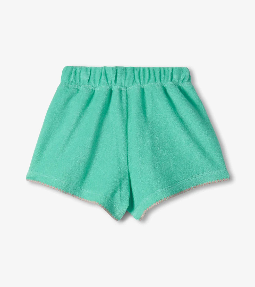 Hatley Blossom | Eyelet Trim Tee and Short Set