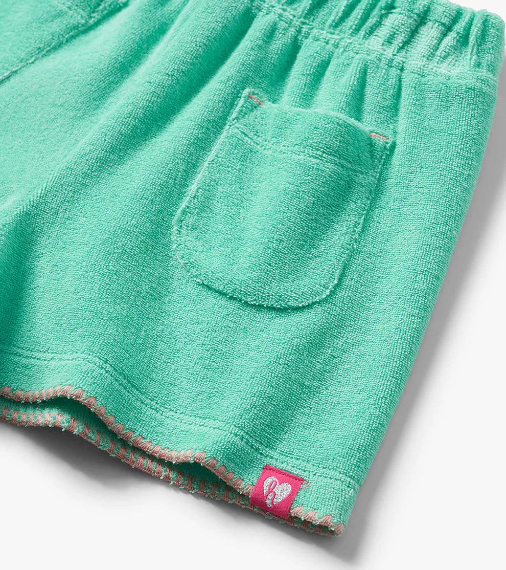 Hatley Blossom | Eyelet Trim Tee and Short Set