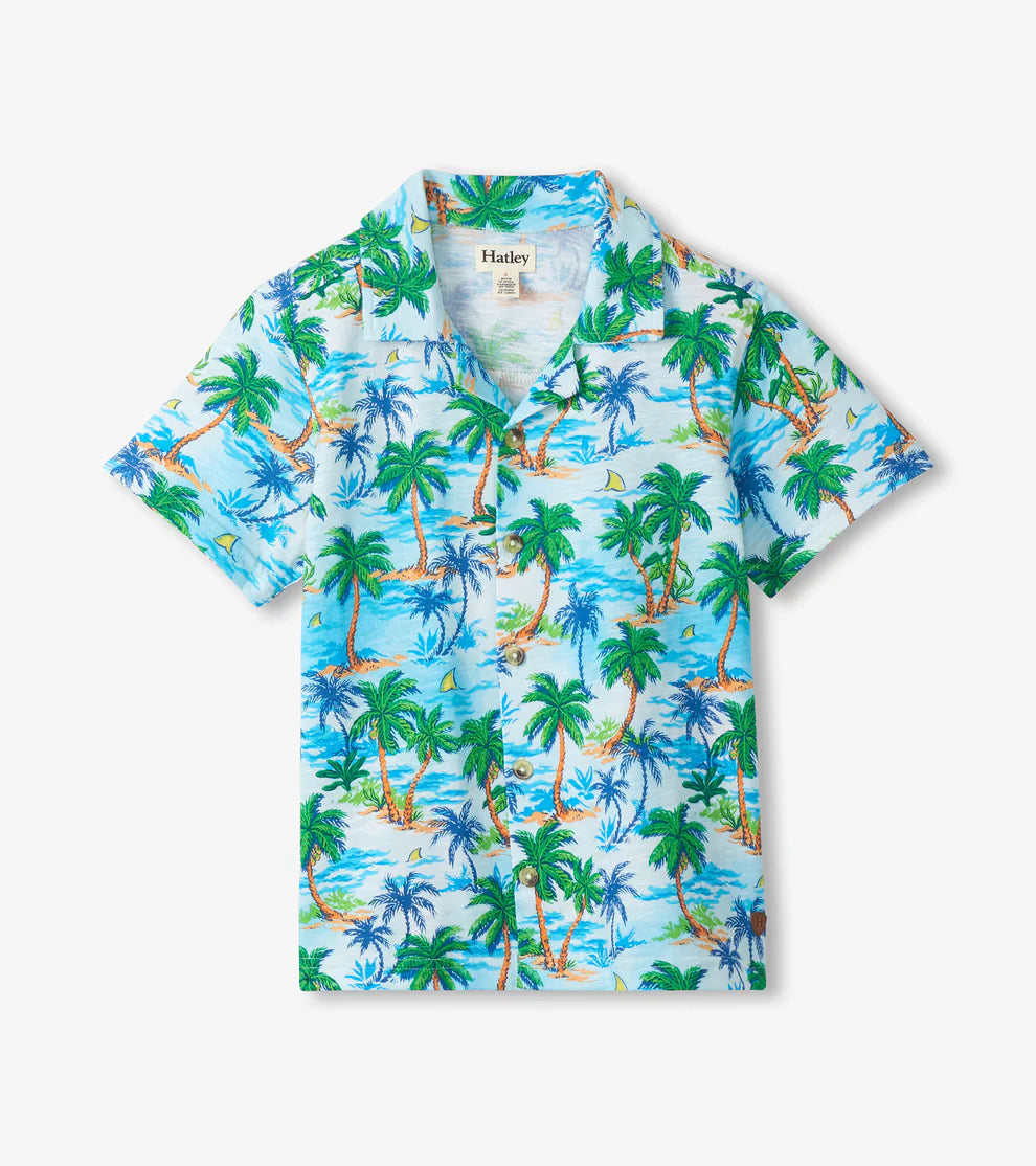 Hatley Deserted Island | Jersey Button Down