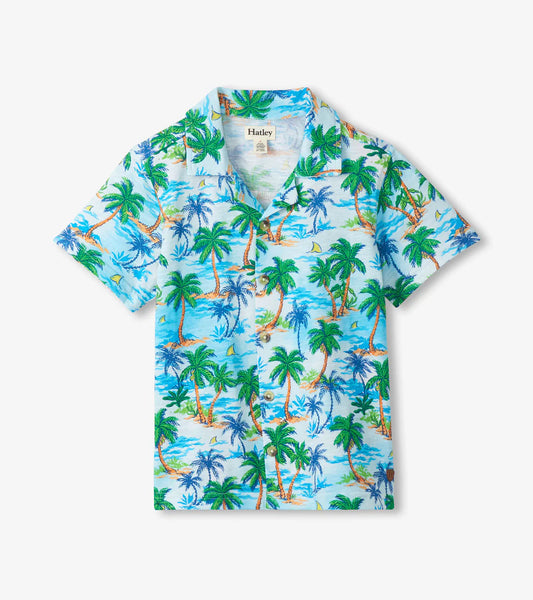 Hatley Deserted Island | Jersey Button Down