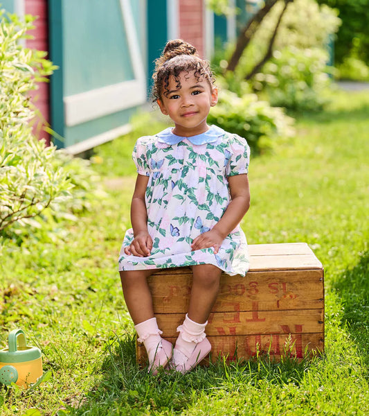 Hatley Enchanted Garden | Woven Collar Dress