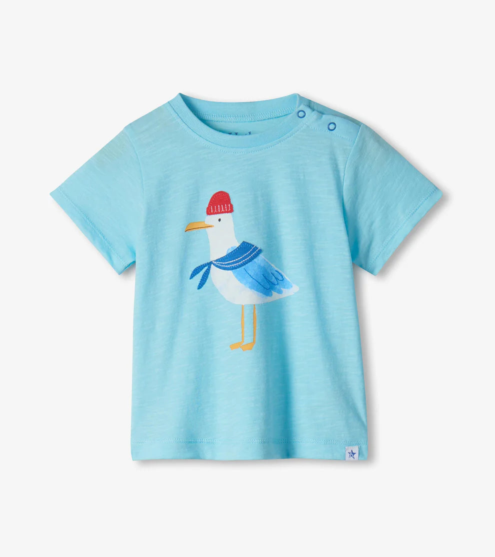 Hatley Charming Seagull | Tee and Short Set