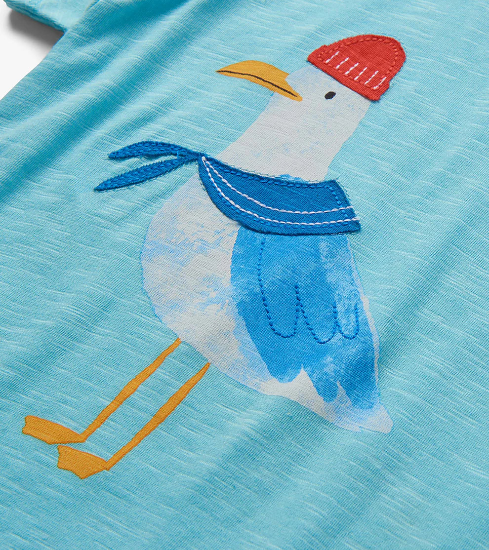 Hatley Charming Seagull | Tee and Short Set