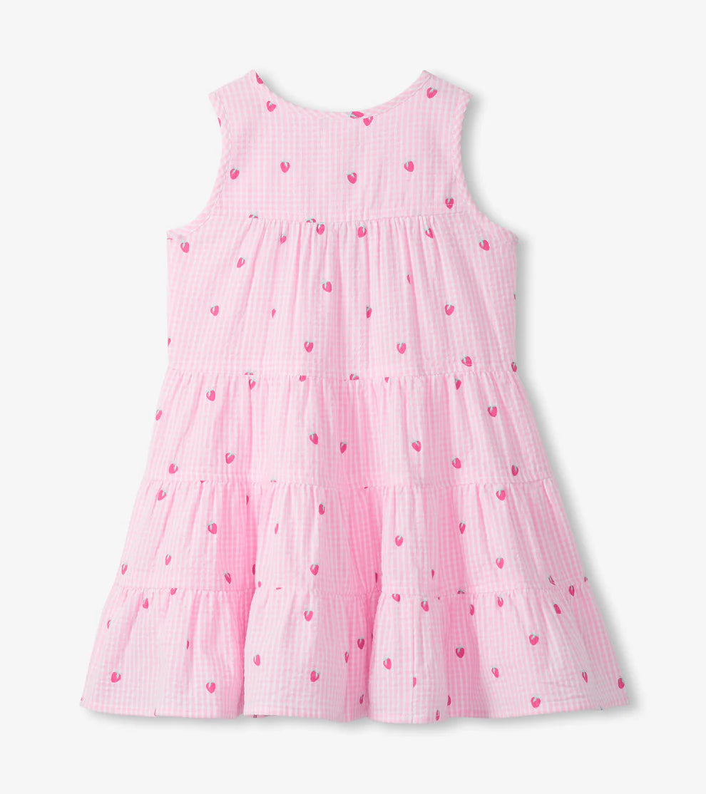 Hatley Gingham Berries | Layered Tiered Dress