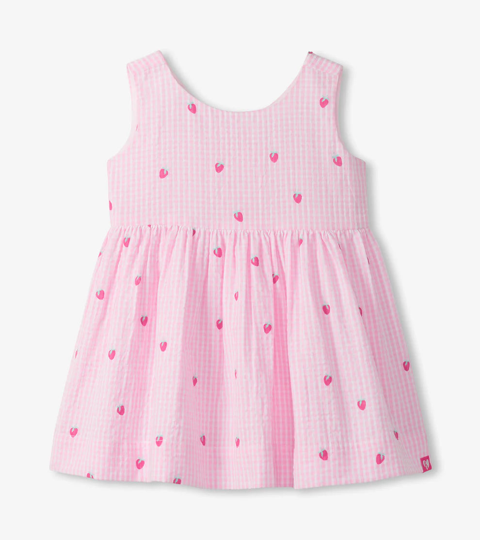 Hatley Teeny Berries Gingham | Sleeveless Party Dress