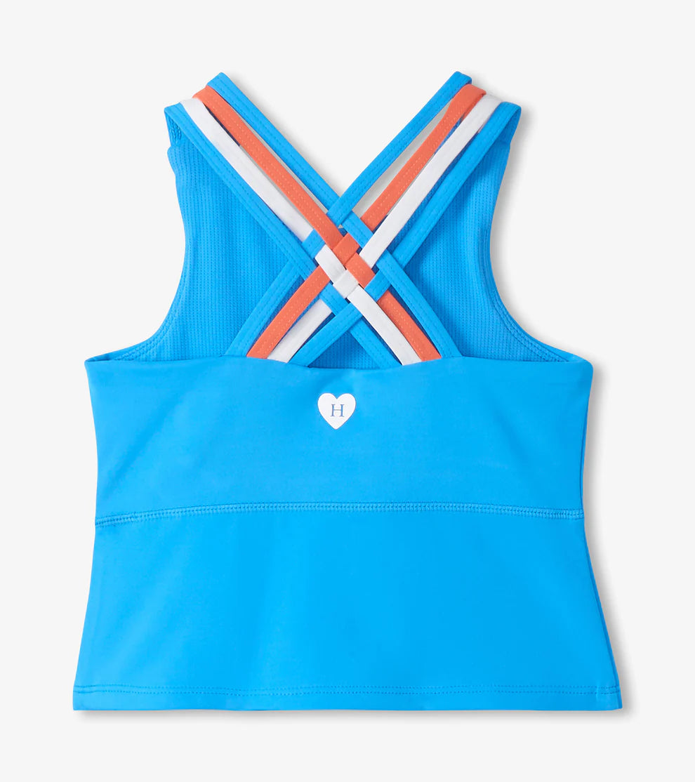 Hatley Malibu Blue | Strappy Active Tank