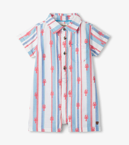 Hatley Preppy Lobsters | Woven Romper
