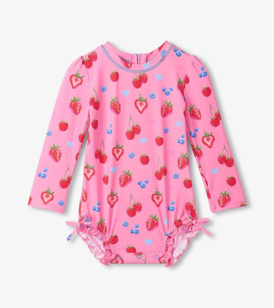 Hatley Summer Berries | Rash Guard Swimsuit