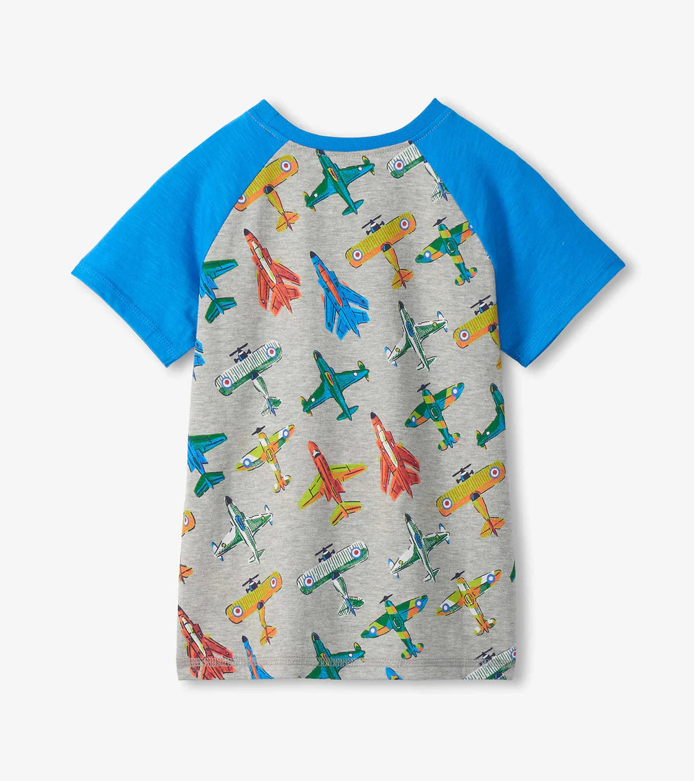 Hatley Vintage Aircrafts | Raglan Tee