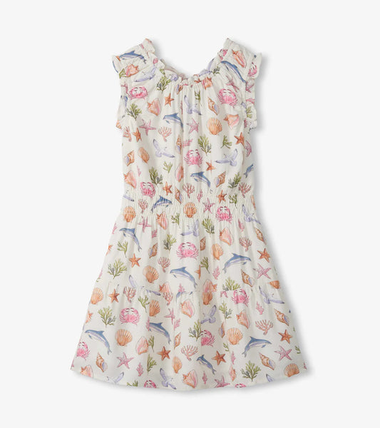 Hatley Vintage Sea Life | Gathered Dress