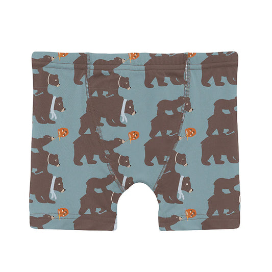 Kickee Stormy Sea Three Naughty Bears | Print Boxer Brief