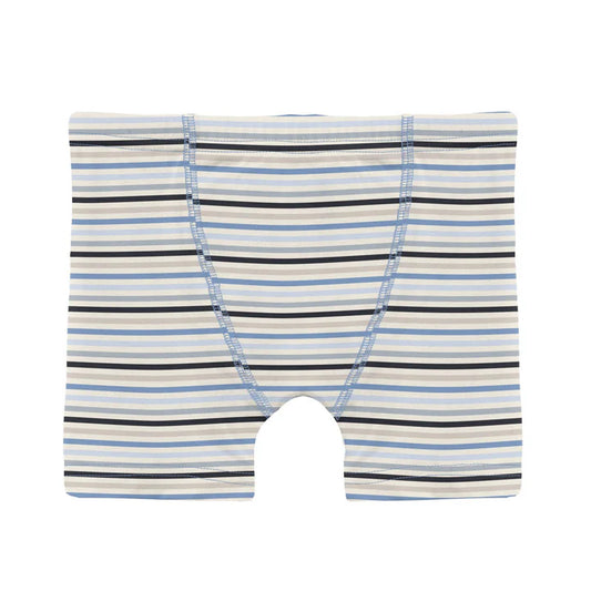 Kickee Rhyme Stripe | Boys Boxer Brief
