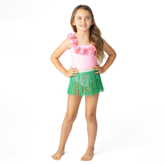 Shade Critters Light Pink | Hula Lei 1 Piece & Fringe Skirt Set